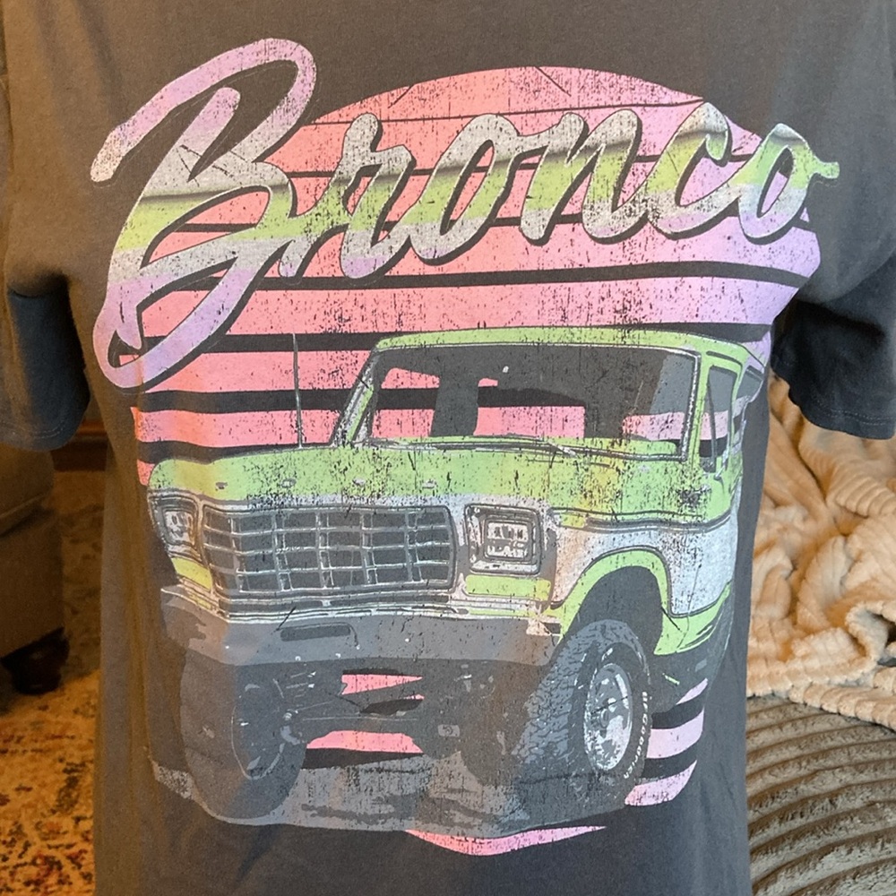 Ford Motor Company Shirt Ford Bronco Tee XL Size 14